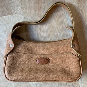 Mint condition vintage Tod’s caramel brown leather small shoulder bag